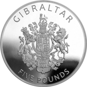 Platinum coin 1 oz Gibraltar Castle value