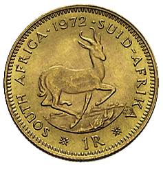 3,66 g Gold 1 Rand Goldmünze Südafrika Wert