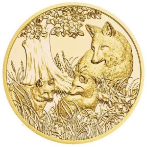 Motivseite Fuchs 100 Euro Gold 2016
