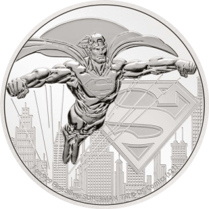 1 Unze Silber DC Comics Superman 2021