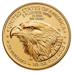 1/2 Unze Gold American Eagle 2023 Typ 2