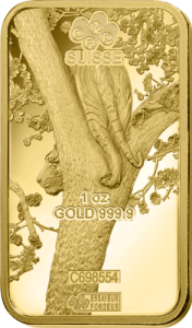1 oz Goldbarren Pamp Suisse Lunar Tiger 2022 Wert