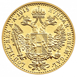 1 Dukat Österreich Goldmünze 1915 prägefrische Nachprägung