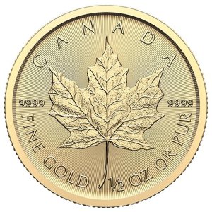 1/2 oz Gold Maple Leaf 2024
