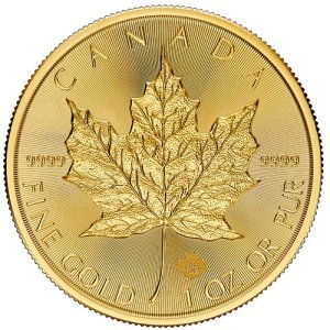 1 oz Gold Maple Leaf 2024