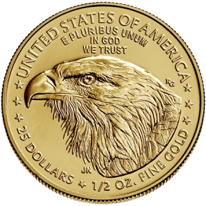 1/2 Unze Gold American Eagle 2021 Typ 2