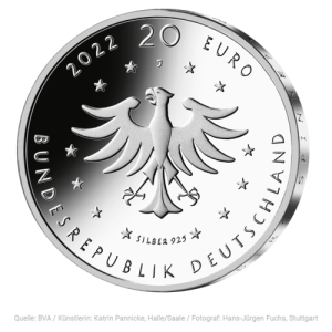 Silbermünze 20 Euro Gedenkmünze Rumpelstilzchen 2022