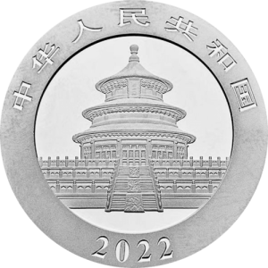 30 g Silber China Panda 2022 Wert