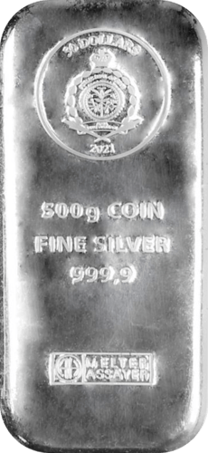 Münzbarren Silber Niue 500 g Argor Heraeus