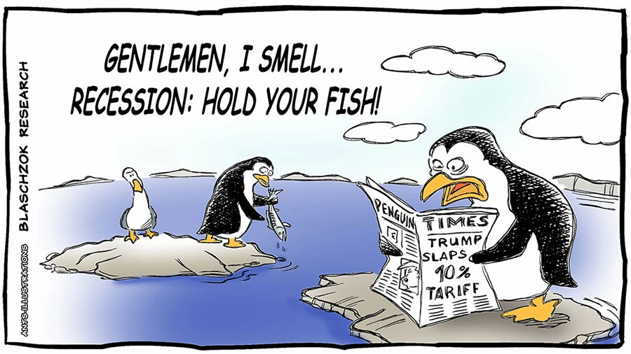 Neue Zölle verunsichern Pinguine