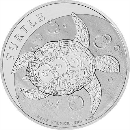 1 oz Silber Turtle