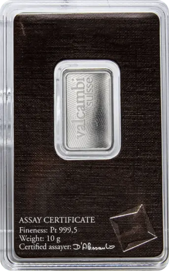 platinbarren 10 g valcambi