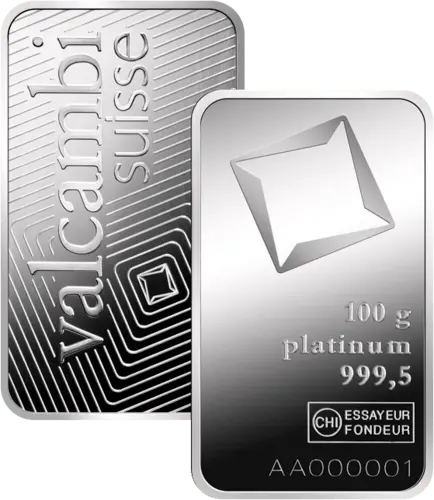platinbarren 100 g valcambi suisse