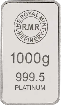 1000 g Royal Mint Platinbarren