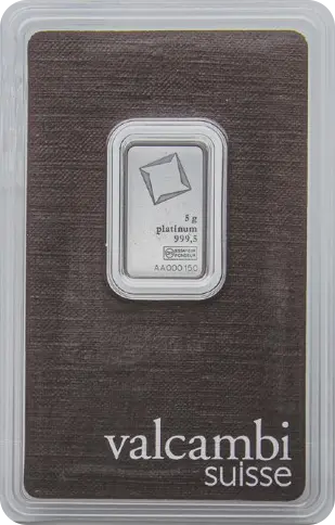 platinbarren 5 g valcambi