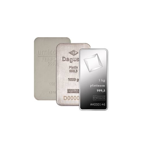 1 kg Platinbarren diverse Hersteller