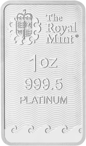 1 oz Platinbarren Royal Mint Britannia