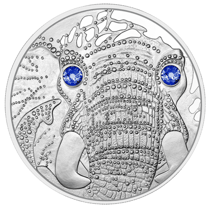 22,42 g Silber 20 Euro Ruhe des Elefanten 2022
