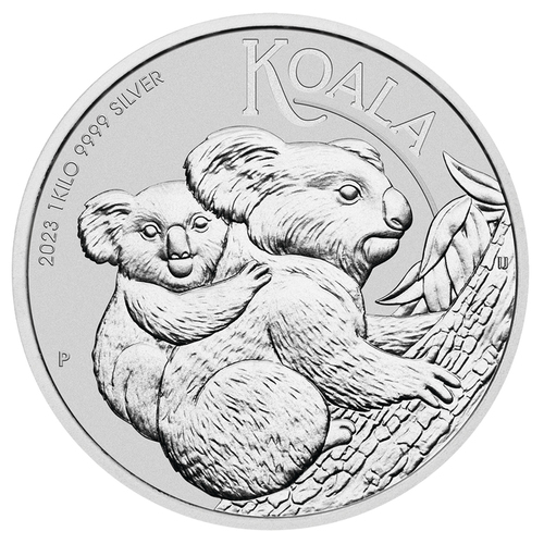 1 kg Silber Koala 2023 Motiv 