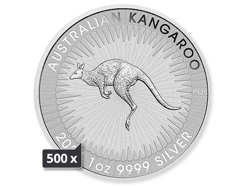 1 Unze Silber Australien Känguru 2024