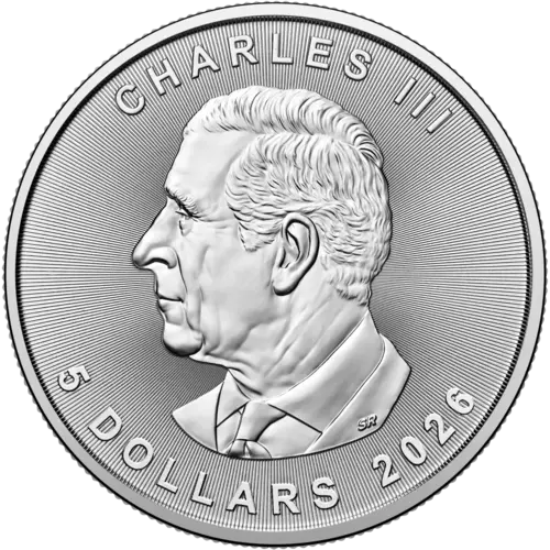 1 Unze Silber Maple Leaf 2026 (differenzbesteuert)