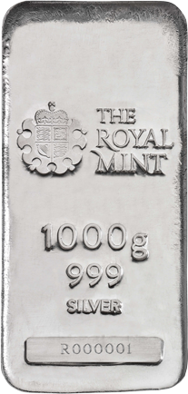1 kg Silberbarren Royal Mint