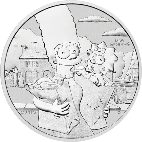 1 Unze Silber Marge und Maggie 2021 