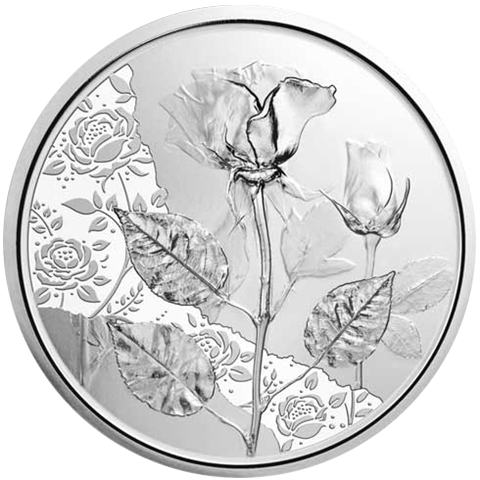 15 g Silber Mit der Sprache der Blumen 2021 2021 