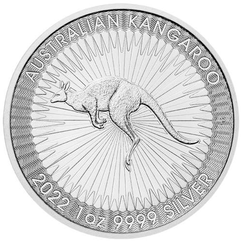 1 Unze Silber Australien Känguru 2023 (lagernd Frankfurt)