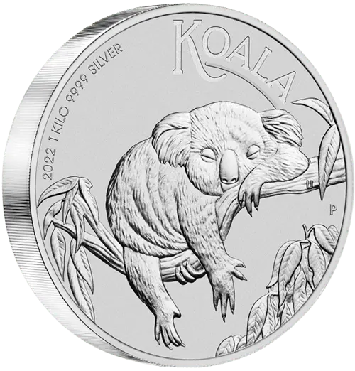 silbermuenze 2022 koala 1 kg