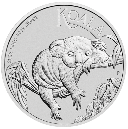 1 kg Silber Australian Koala 2022