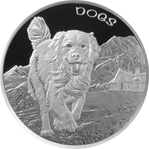 1 Unze Silber Fiji Dogs 2022