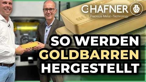 Goldbarren made in Germany: So entsteht ein Goldbarren (Werksführung bei C.HAFNER) Goldbarren made in Germany: So entsteht ein Goldbarren (Werksführung bei C.HAFNER)