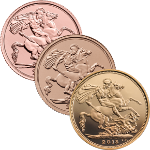 3,66 g Gold Half Sovereign diverse Jahrgänge