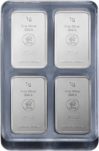 UnityBox Heimerle und Meule 100 x 1 g Silber