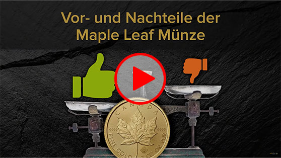 Vor- und Nachteile Maple Leaf Münzen