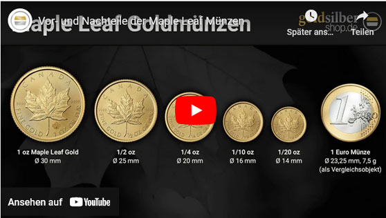 Vor- und Nachteile der Maple Leaf Münzen