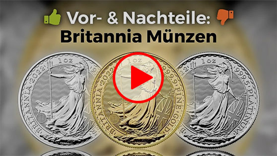 Britannia Gold, Silber & Platin: Vor- und Nachteile im Vergleich zu Maple Leaf Münzen