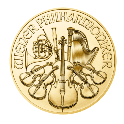 1/25 Unze Gold Wiener Philharmoniker 2023