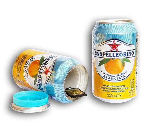 Dosentresor - Getränkedose San Pellegrino Orange PlasticFantastic