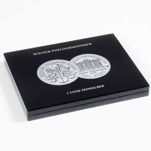 Münzkassette für 20 x 1 Unze Silber Wiener Philharmoniker 